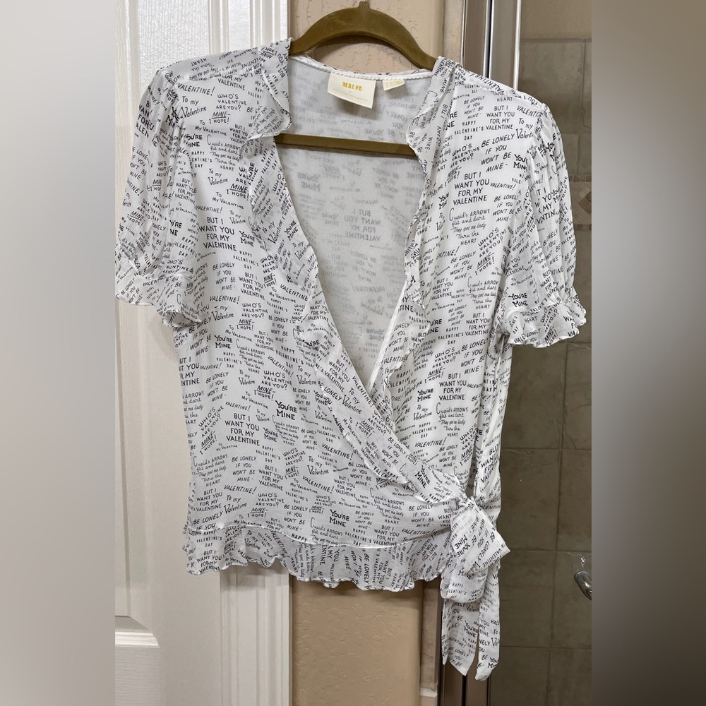 Maeve by Anthropologie Valentine’s Blouse